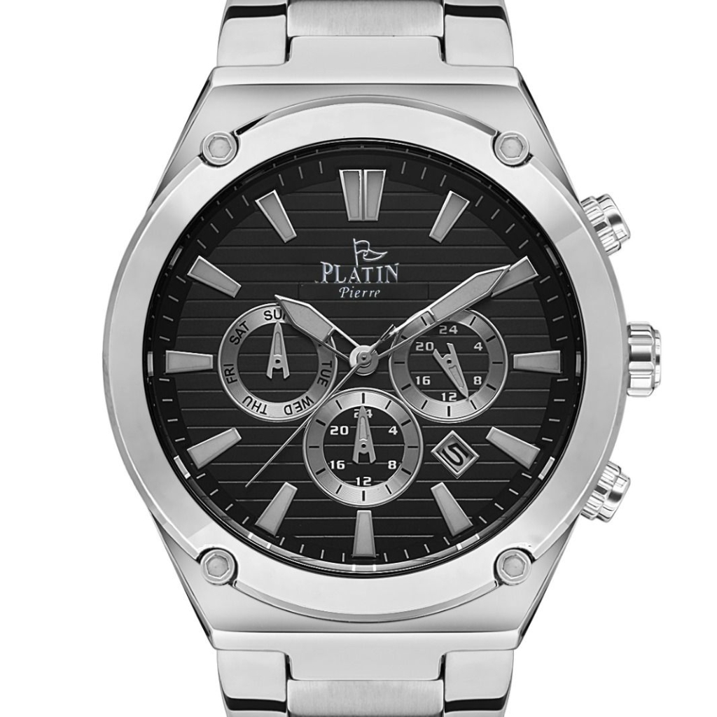 PLATİN PİERRE ERKEK KOL SAATİ