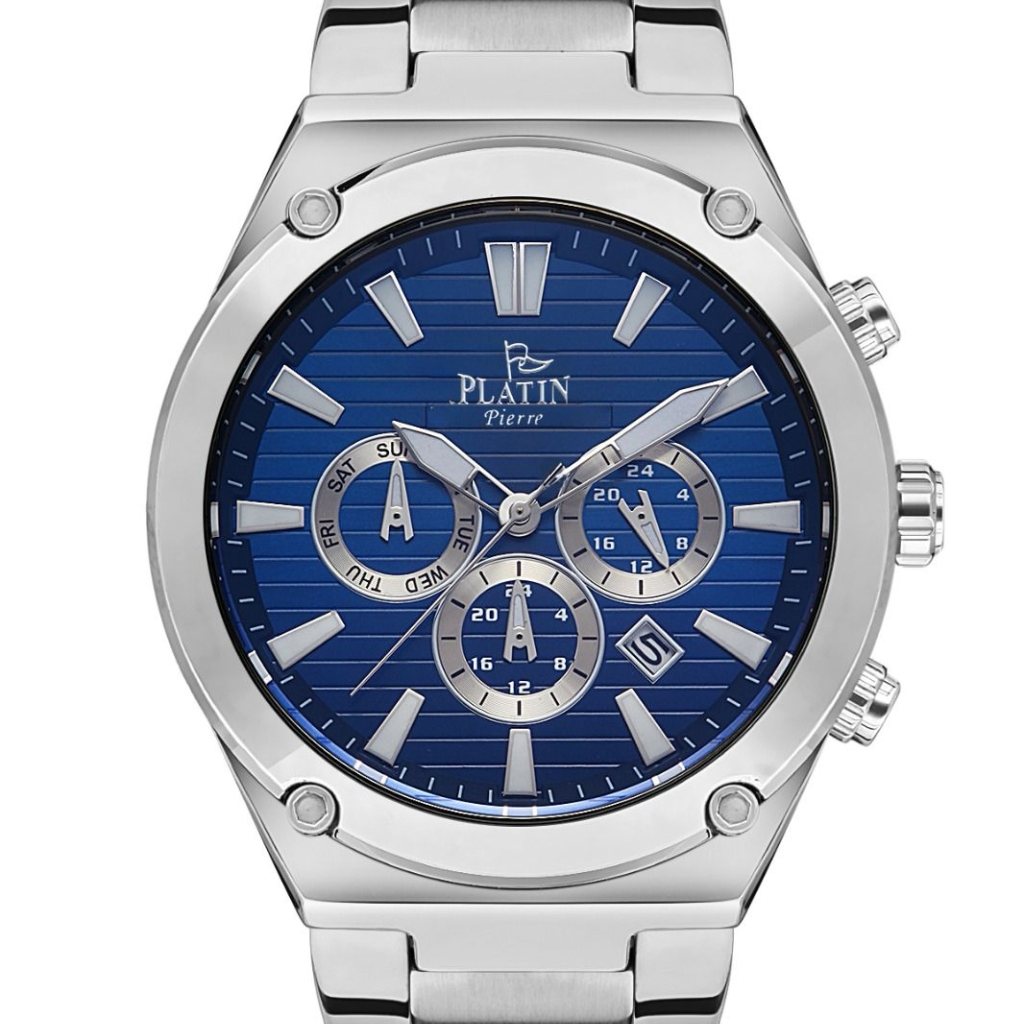 PLATİN PİERRE ERKEK KOL SAATİ