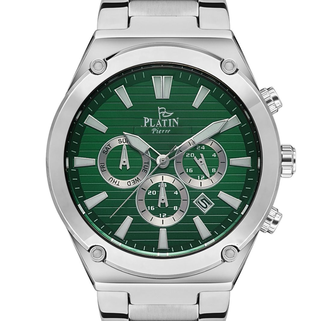 PLATİN PİERRE ERKEK KOL SAATİ