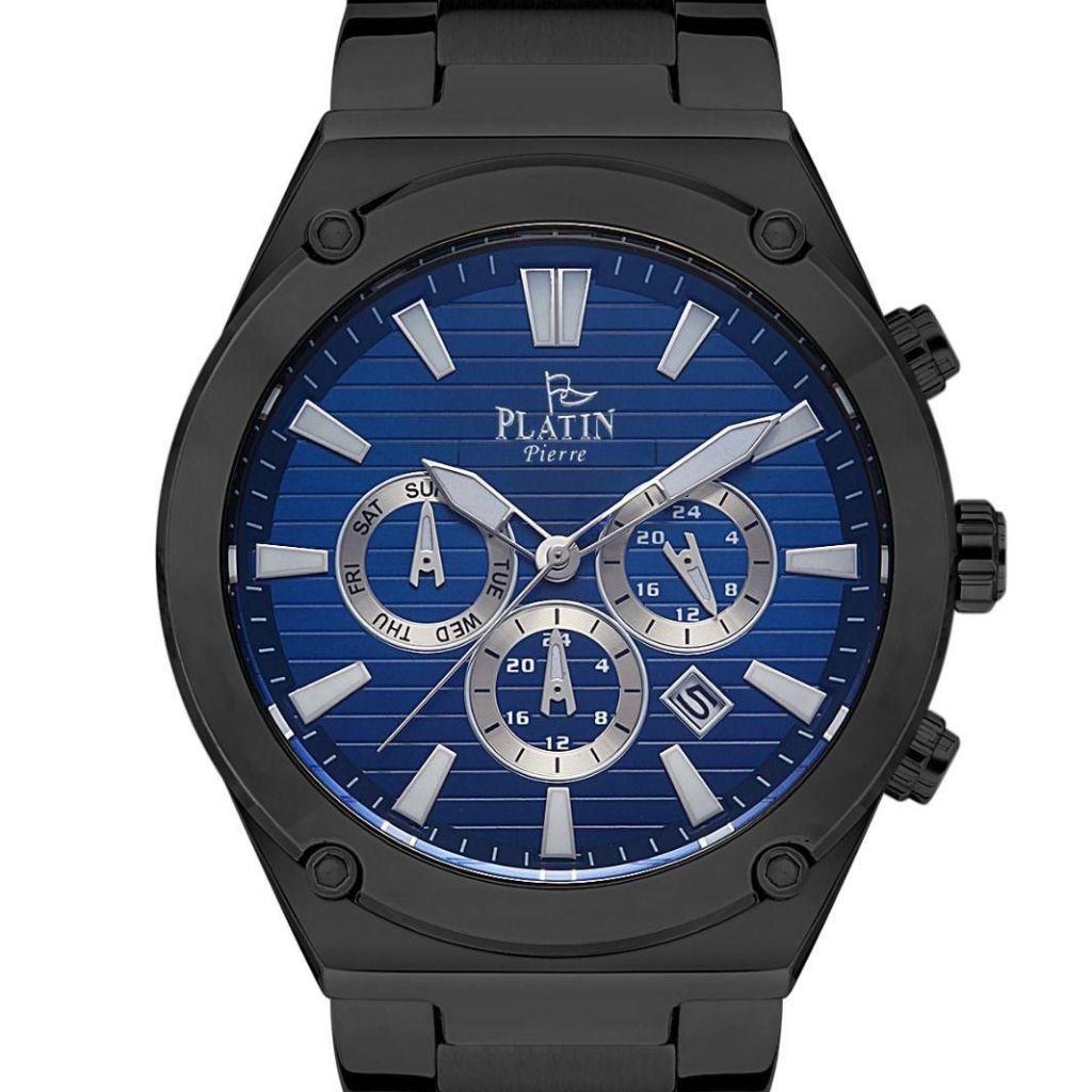 PLATİN PİERRE ERKEK KOL SAATİ