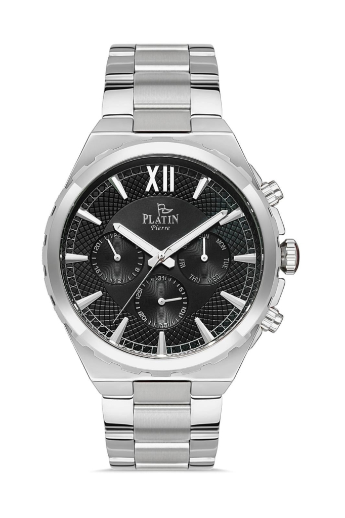 PLATİN PİERRE ERKEK KOL SAATİ