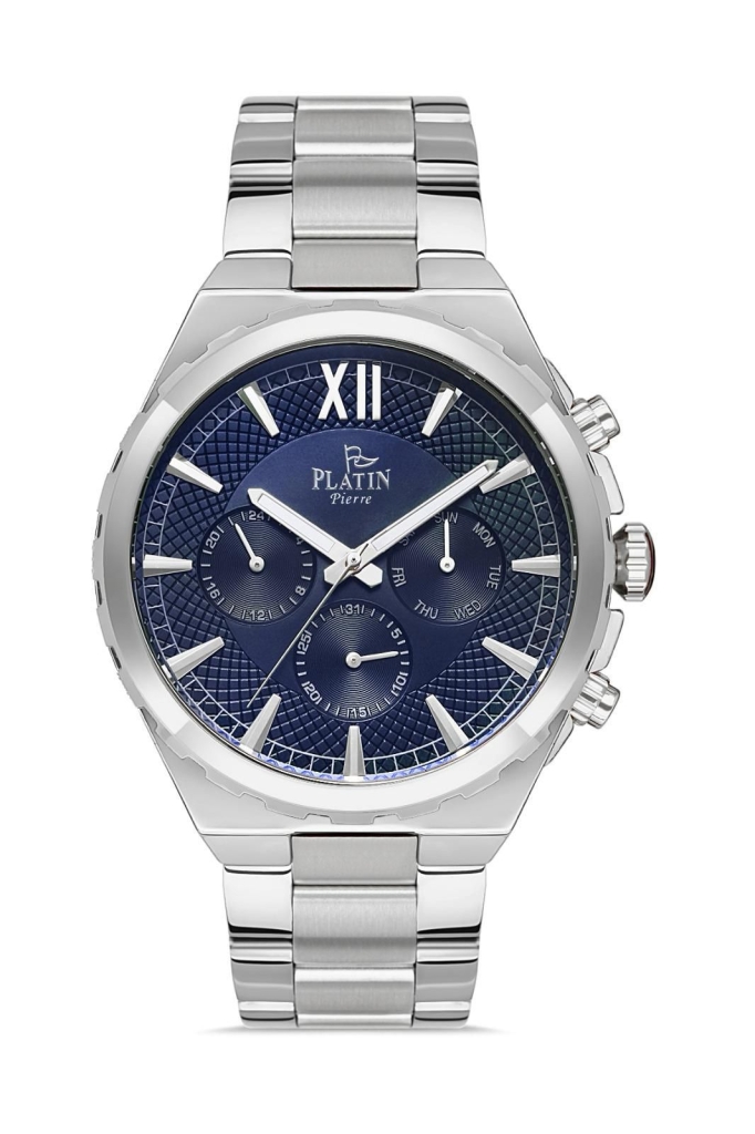 PLATİN PİERRE ERKEK KOL SAATİ