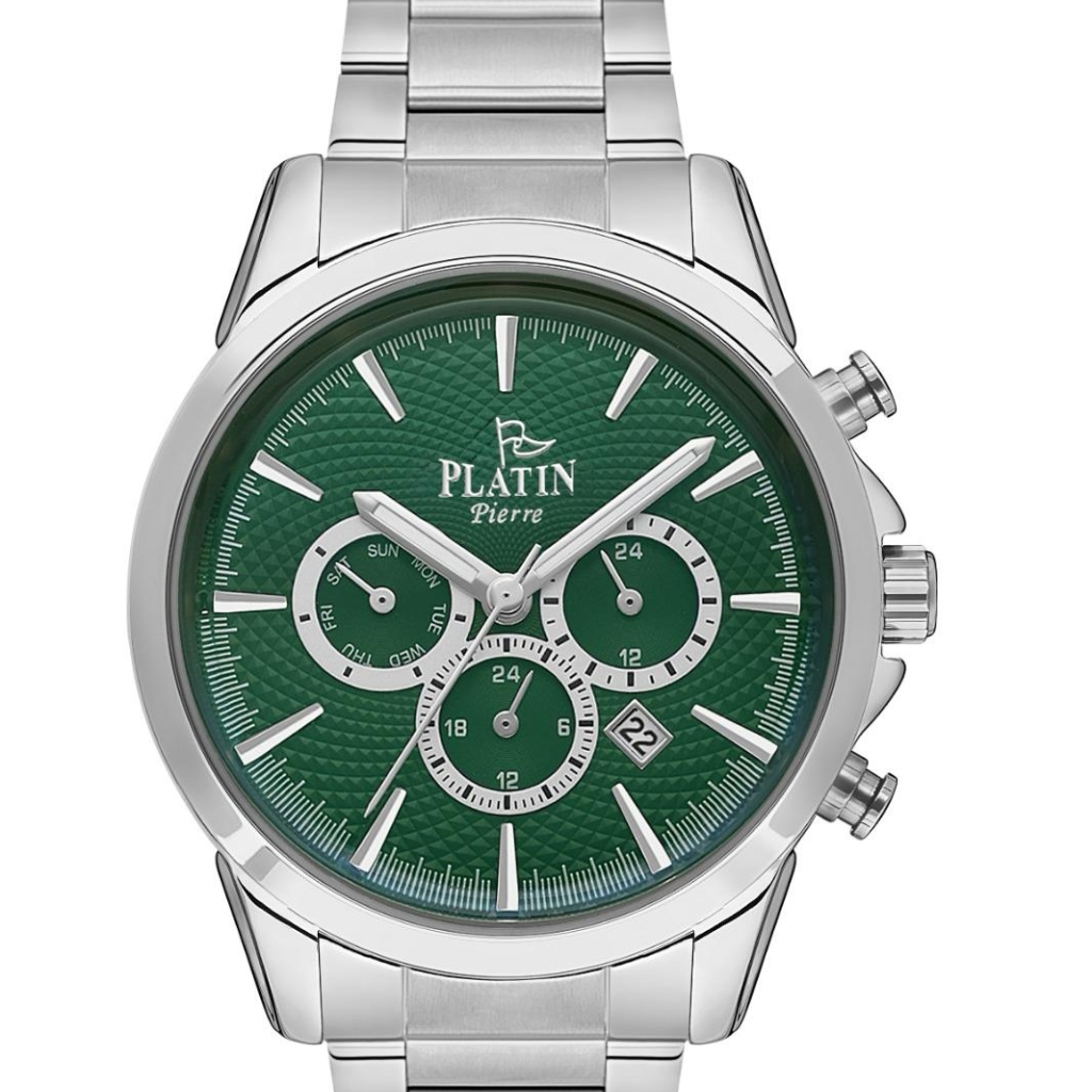 PLATİN PİERRE ERKEK KOL SAATİ
