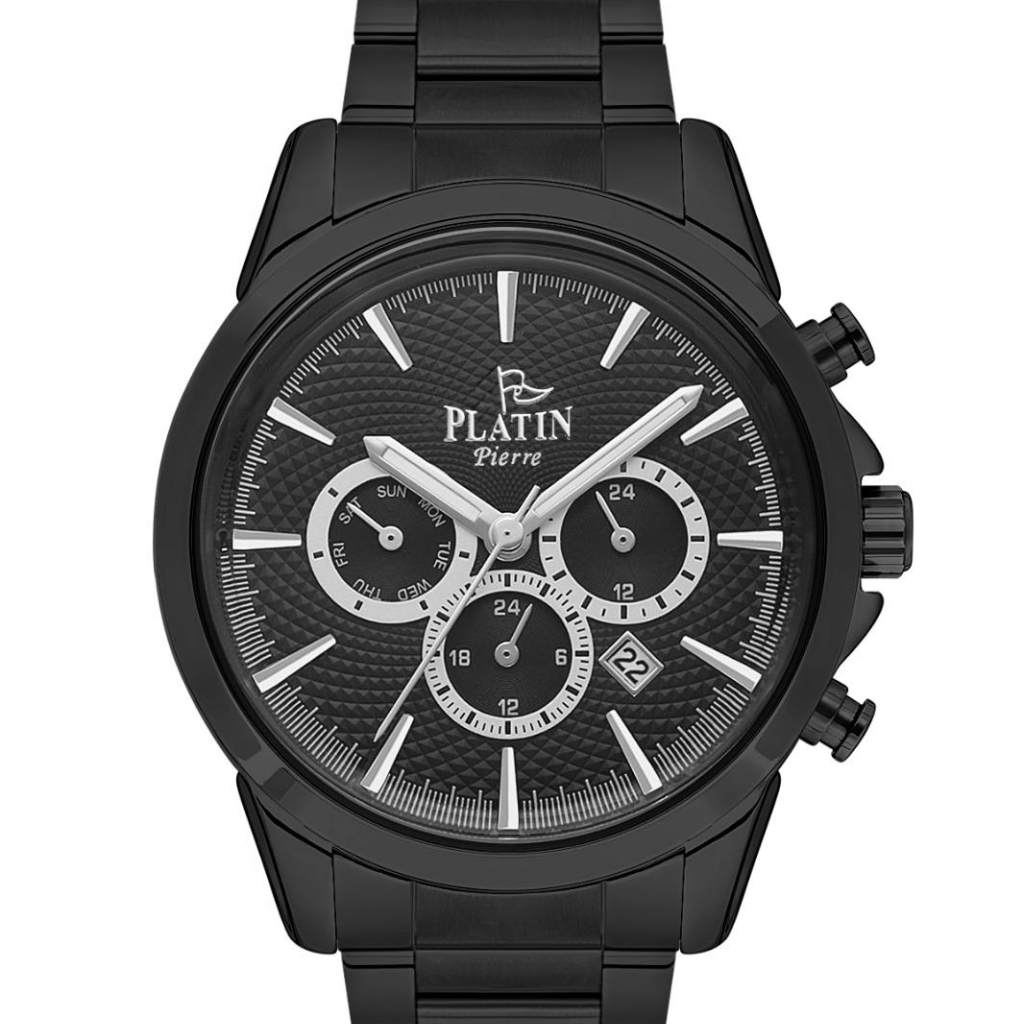 PLATİN PİERRE ERKEK KOL SAATİ