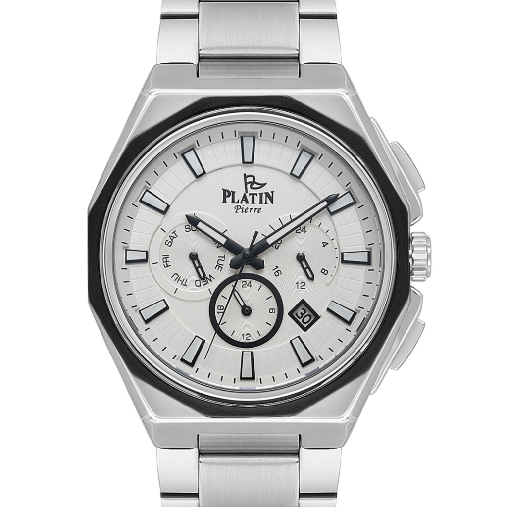 PLATİN PİERRE ERKEK KOL SAATİ