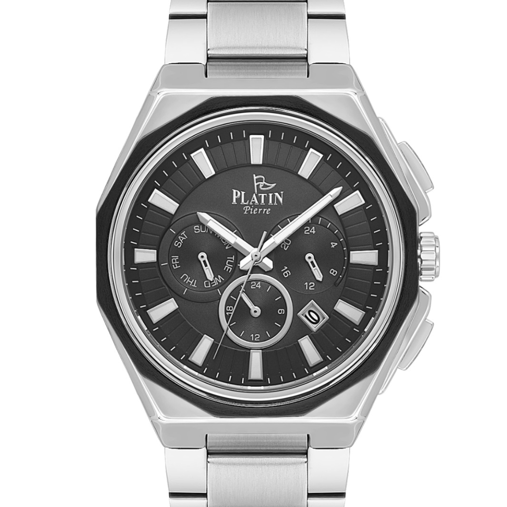 PLATİN PİERRE ERKEK KOL SAATİ