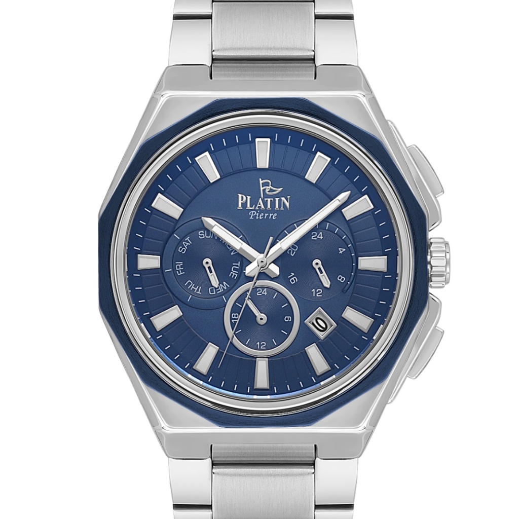 PLATİN PİERRE ERKEK KOL SAATİ