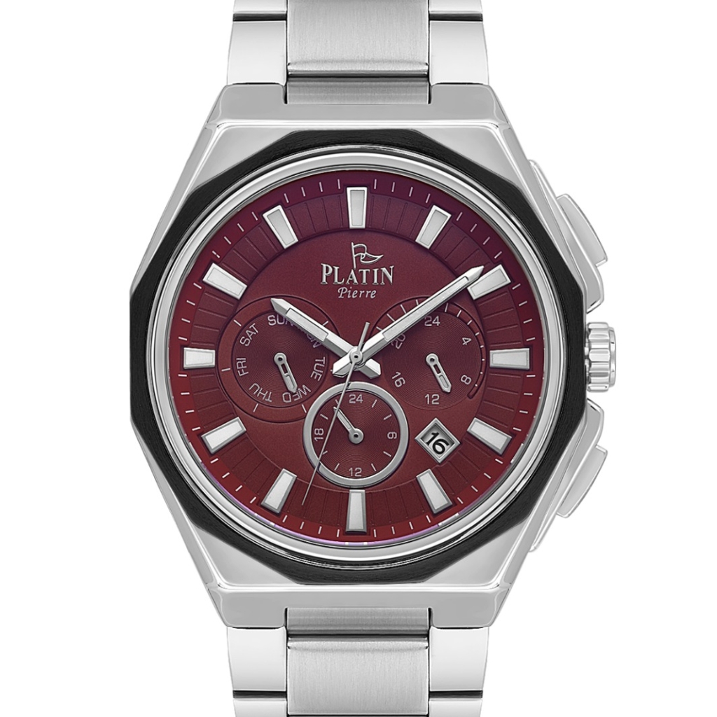 PLATİN PİERRE ERKEK KOL SAATİ