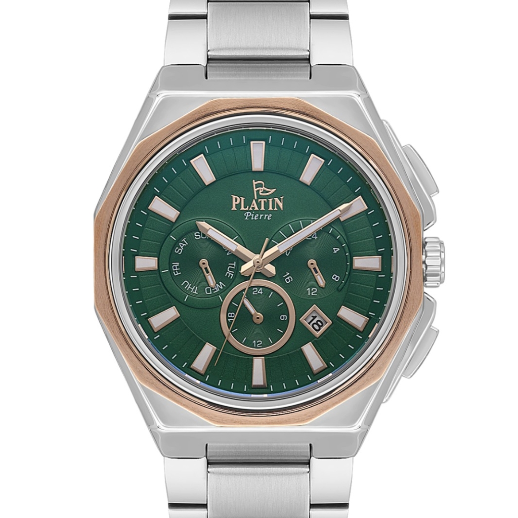 PLATİN PİERRE ERKEK KOL SAATİ