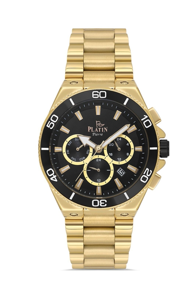 PLATİN PİERRE ERKEK KOL SAATİ