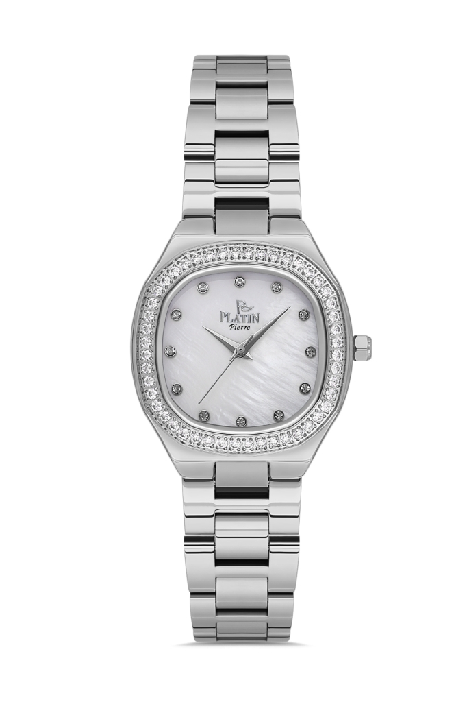 PLATİN PİERRE KADIN KOL SAATİ