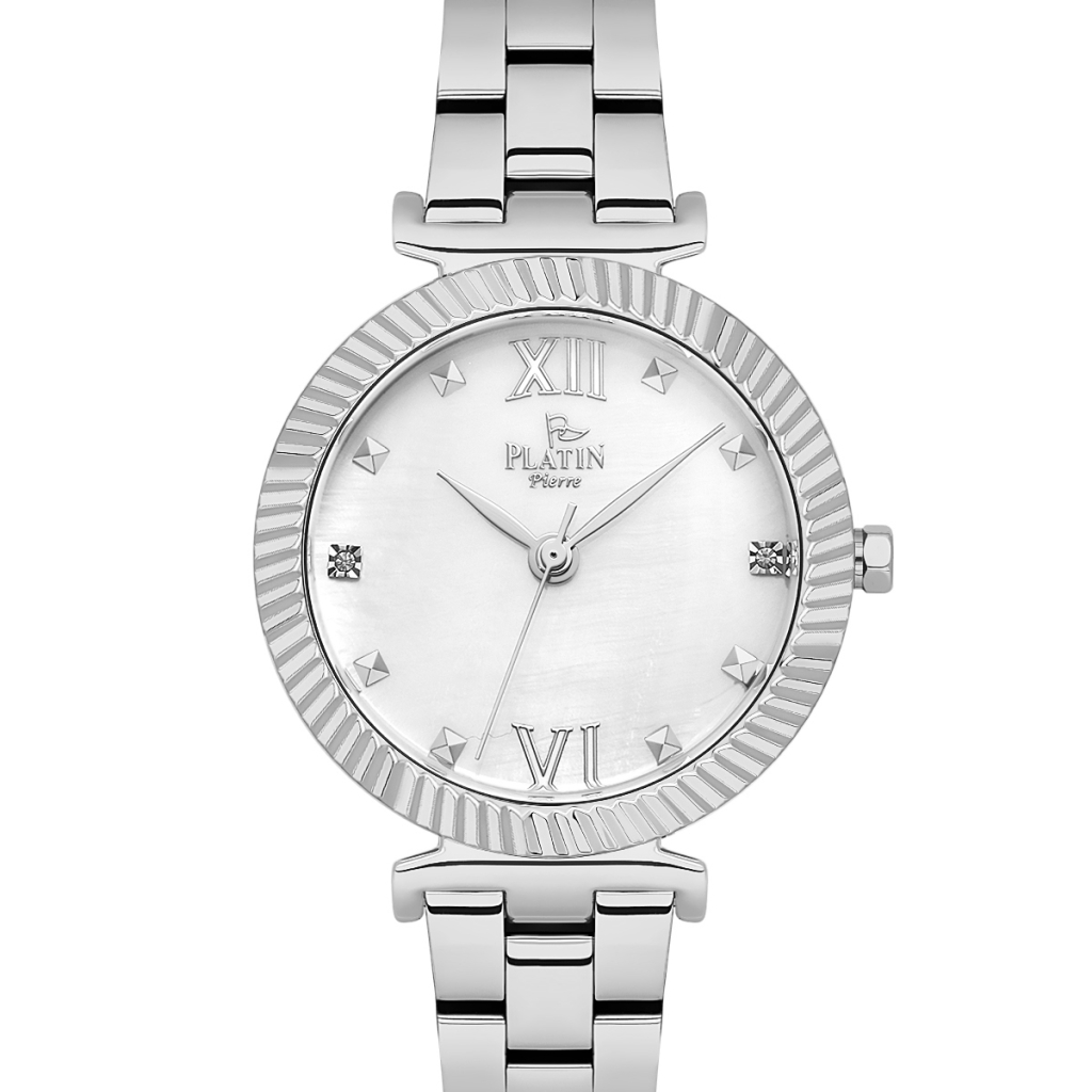 PLATİN PİERRE KADIN KOL SAATİ