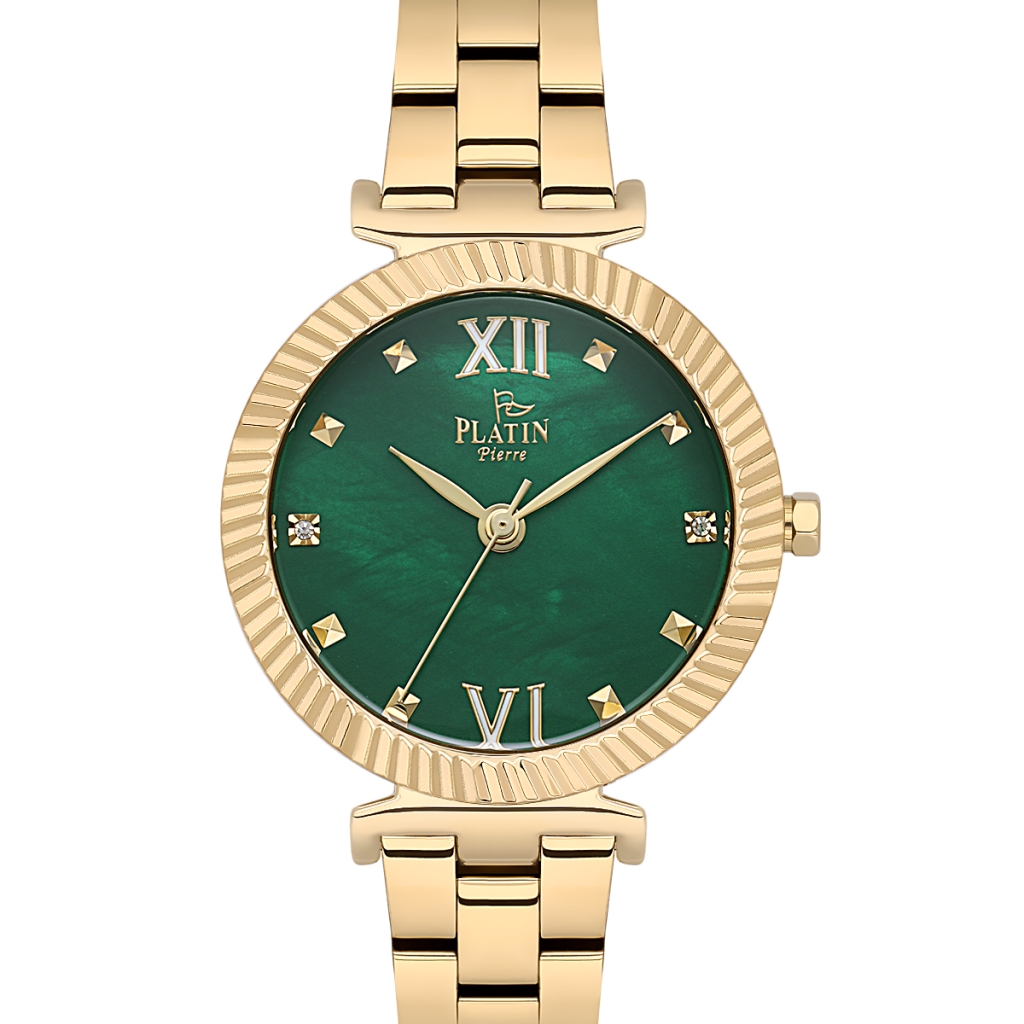PLATİN PİERRE KADIN KOL SAATİ