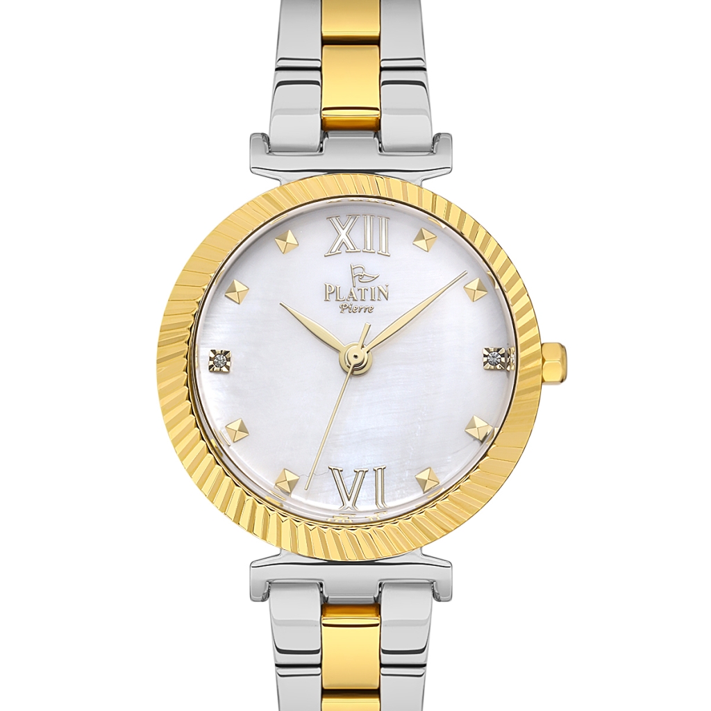PLATİN PİERRE KADIN KOL SAATİ