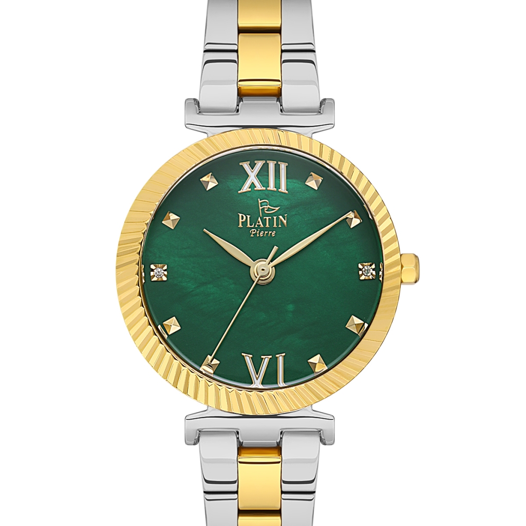 PLATİN PİERRE KADIN KOL SAATİ