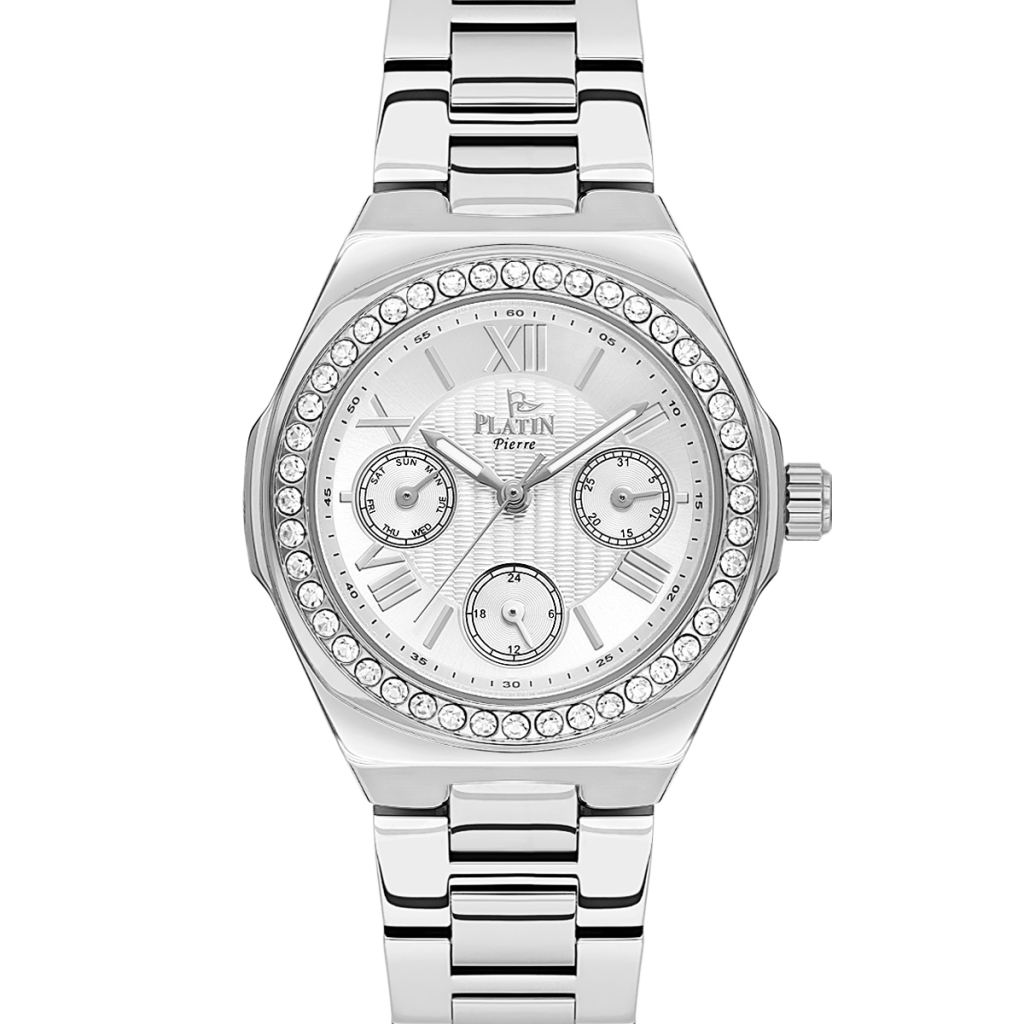 PLATİN PİERRE KADIN KOL SAATİ