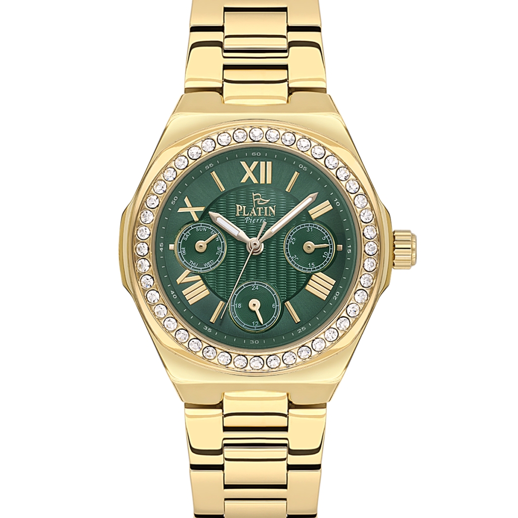 PLATİN PİERRE KADIN KOL SAATİ