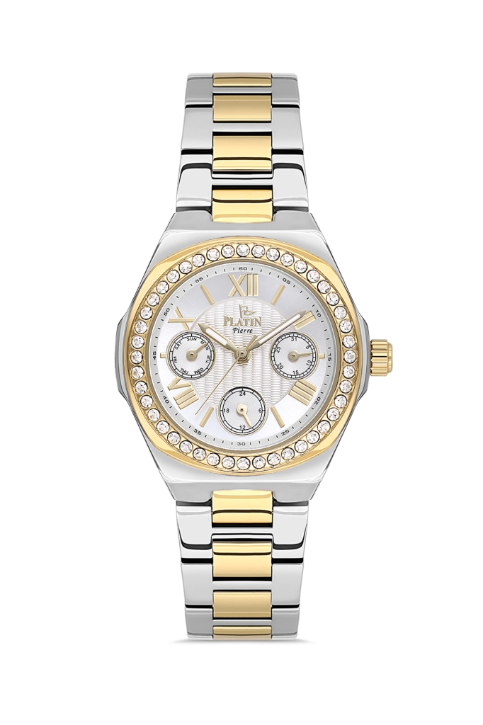 PLATİN PİERRE KADIN KOL SAATİ