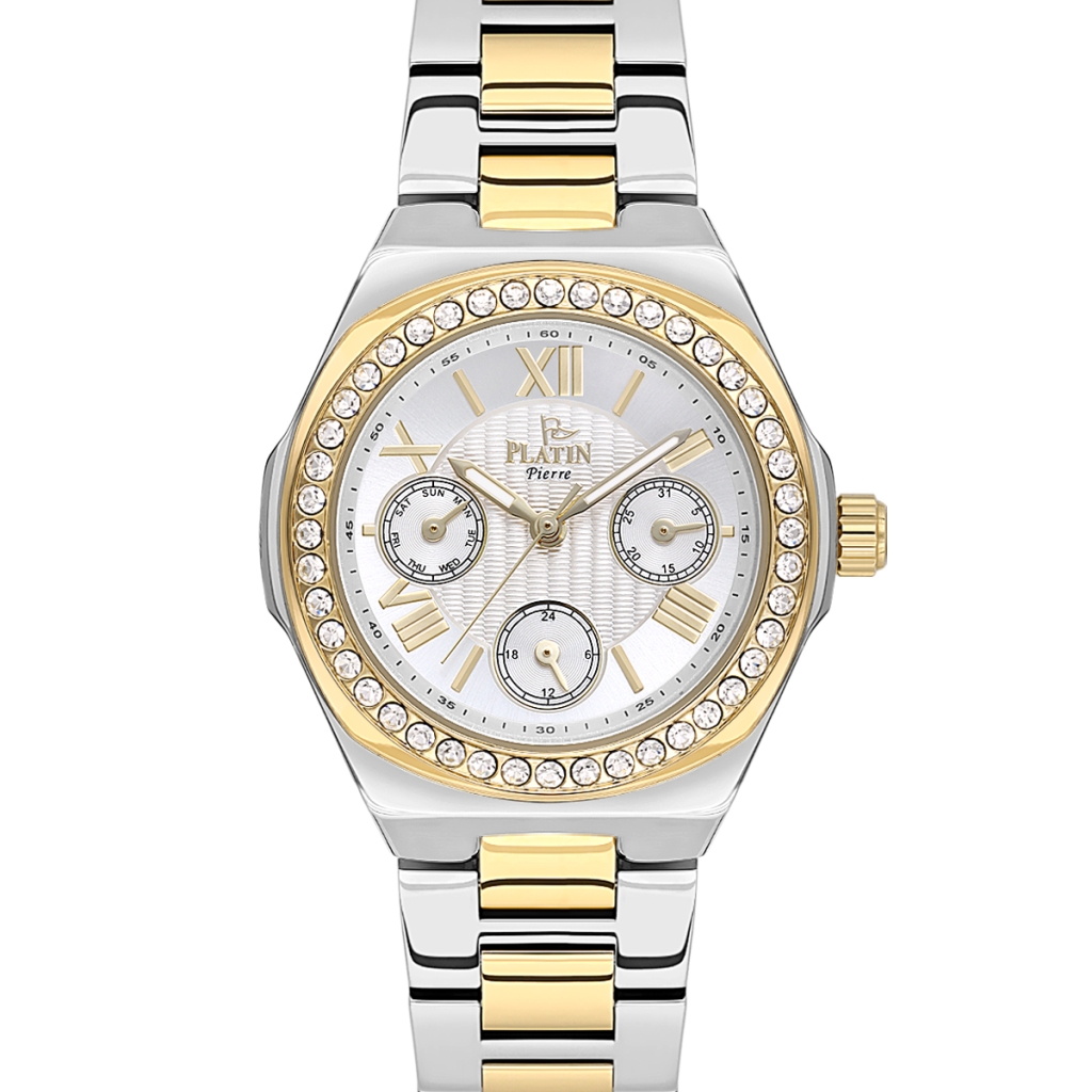 PLATİN PİERRE KADIN KOL SAATİ