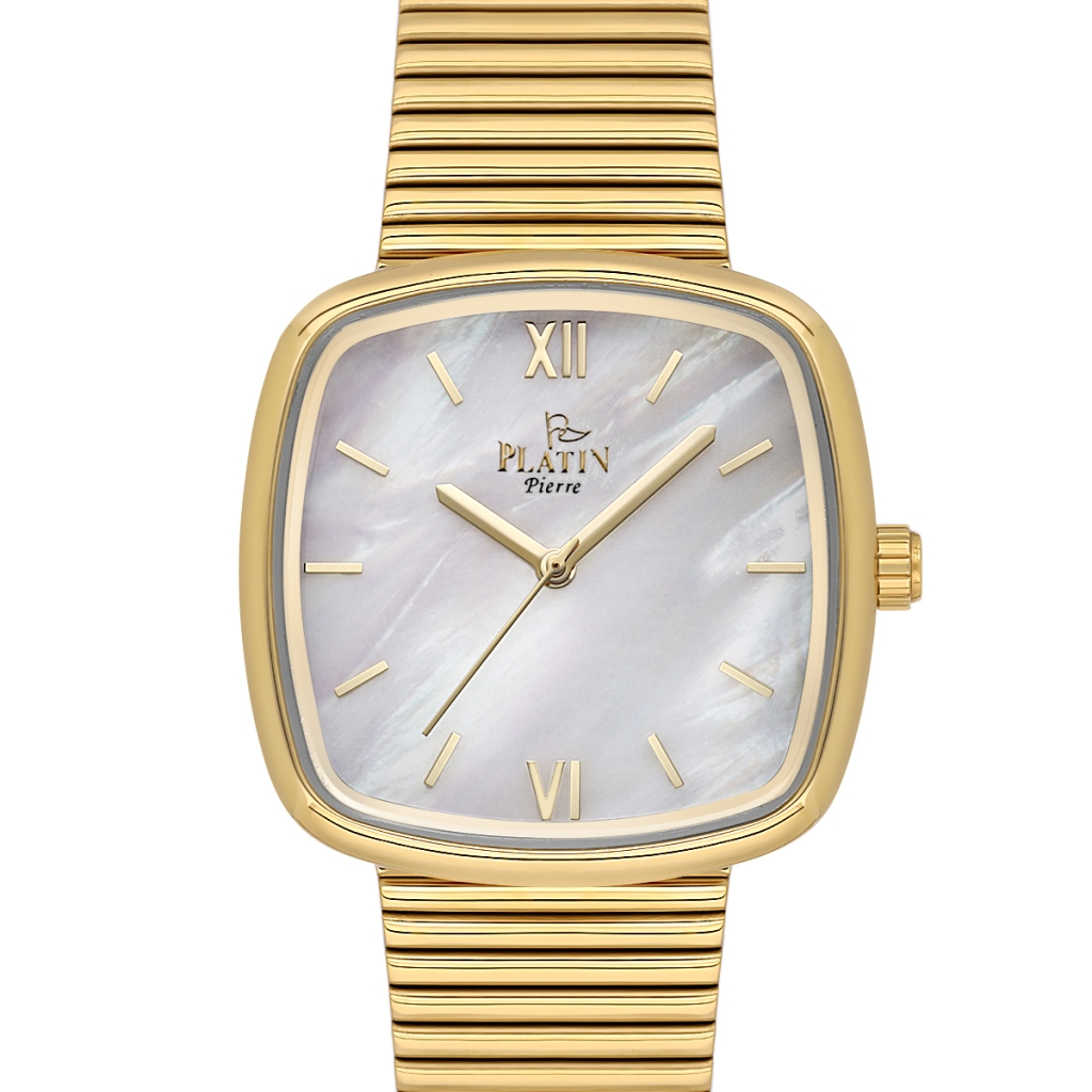 PLATİN PİERRE KADIN KOL SAATİ