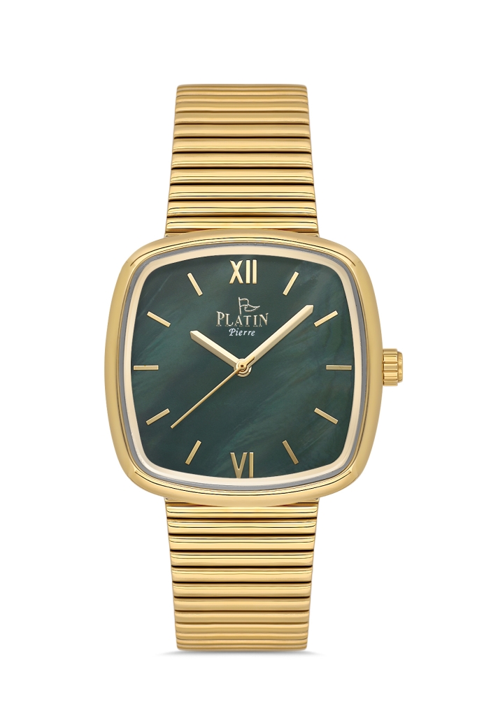 PLATİN PİERRE KADIN KOL SAATİ