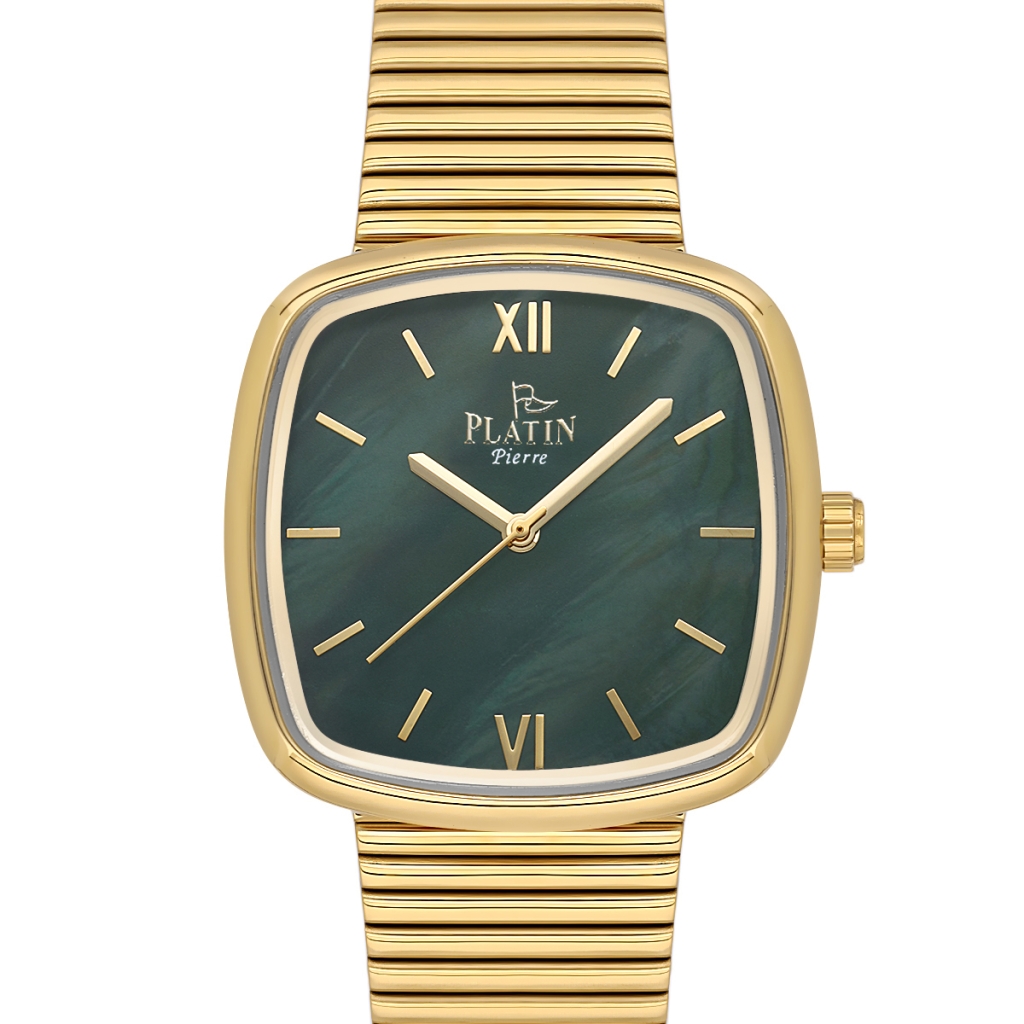 PLATİN PİERRE KADIN KOL SAATİ