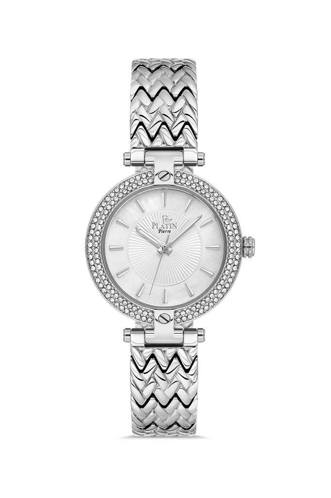 PLATİN PİERRE KADIN KOL SAATİ