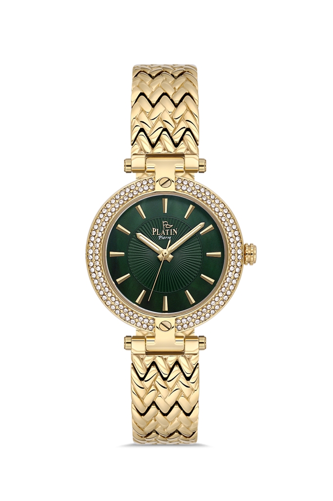 PLATİN PİERRE KADIN KOL SAATİ