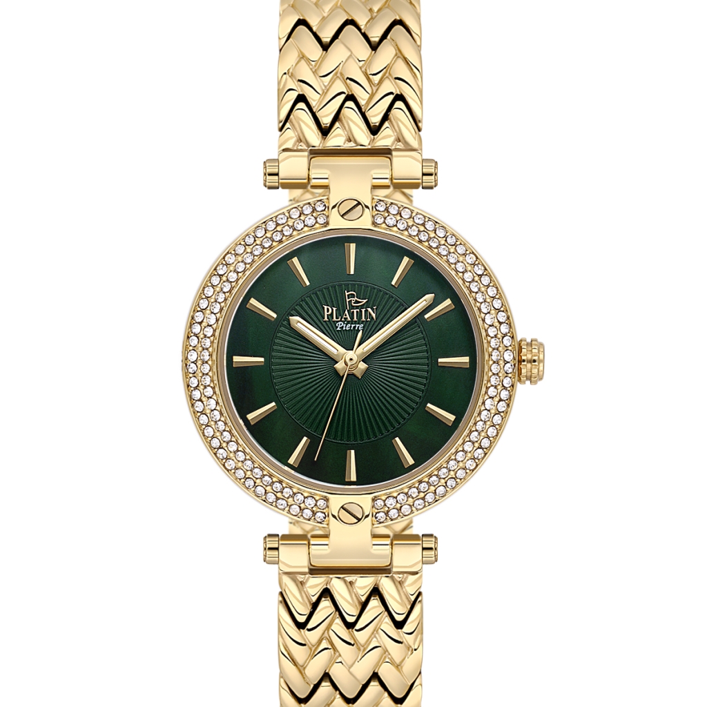 PLATİN PİERRE KADIN KOL SAATİ