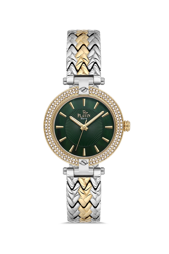 PLATİN PİERRE KADIN KOL SAATİ