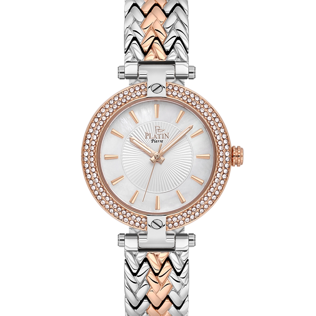 PLATİN PİERRE KADIN KOL SAATİ