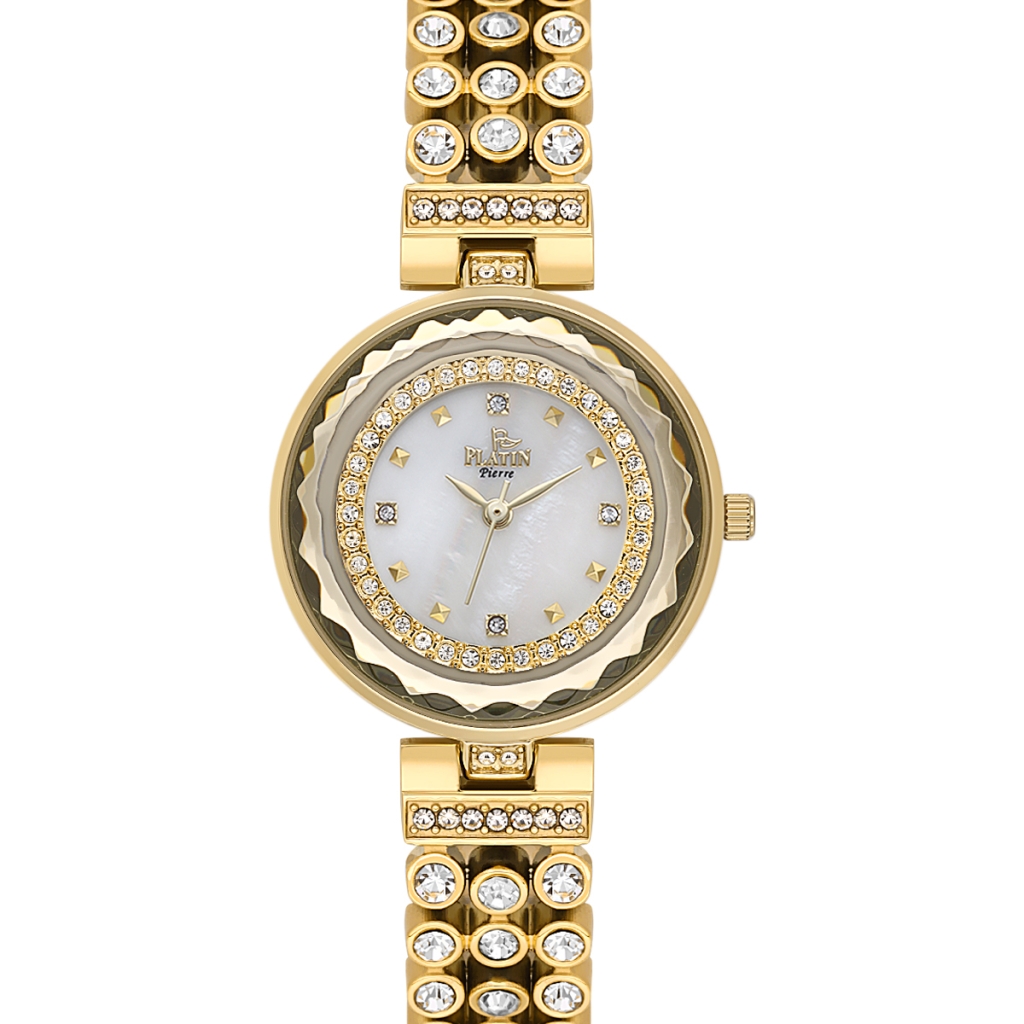 PLATİN PİERRE KADIN KOL SAATİ