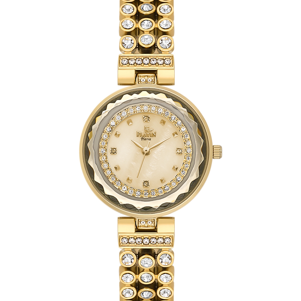 PLATİN PİERRE KADIN KOL SAATİ
