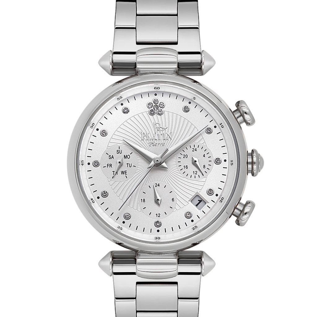 PLATİN PİERRE KADIN KOL SAATİ