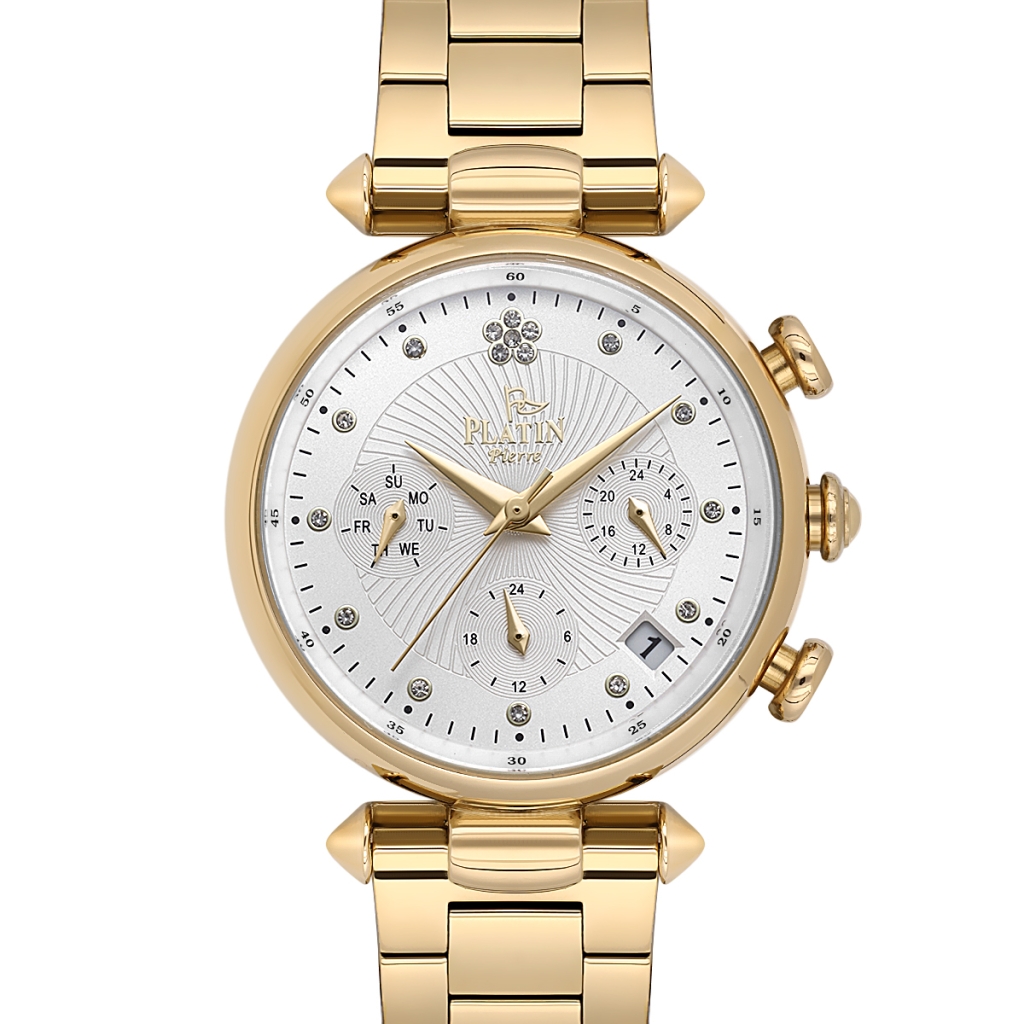 PLATİN PİERRE KADIN KOL SAATİ