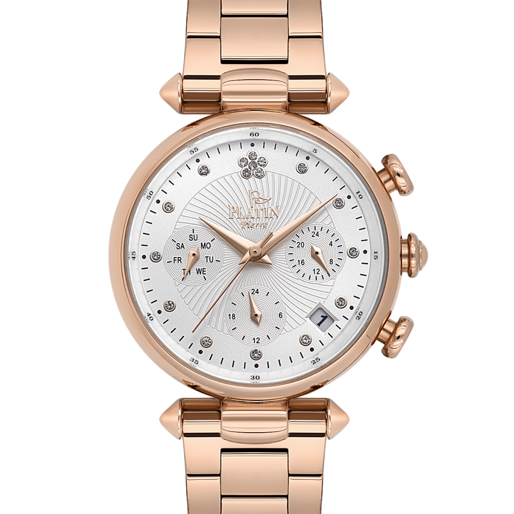 PLATİN PİERRE KADIN KOL SAATİ
