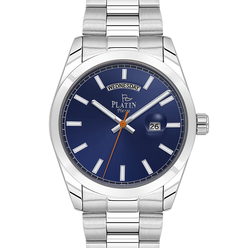 PLATİN PİERRE ERKEK KOL SAATİ