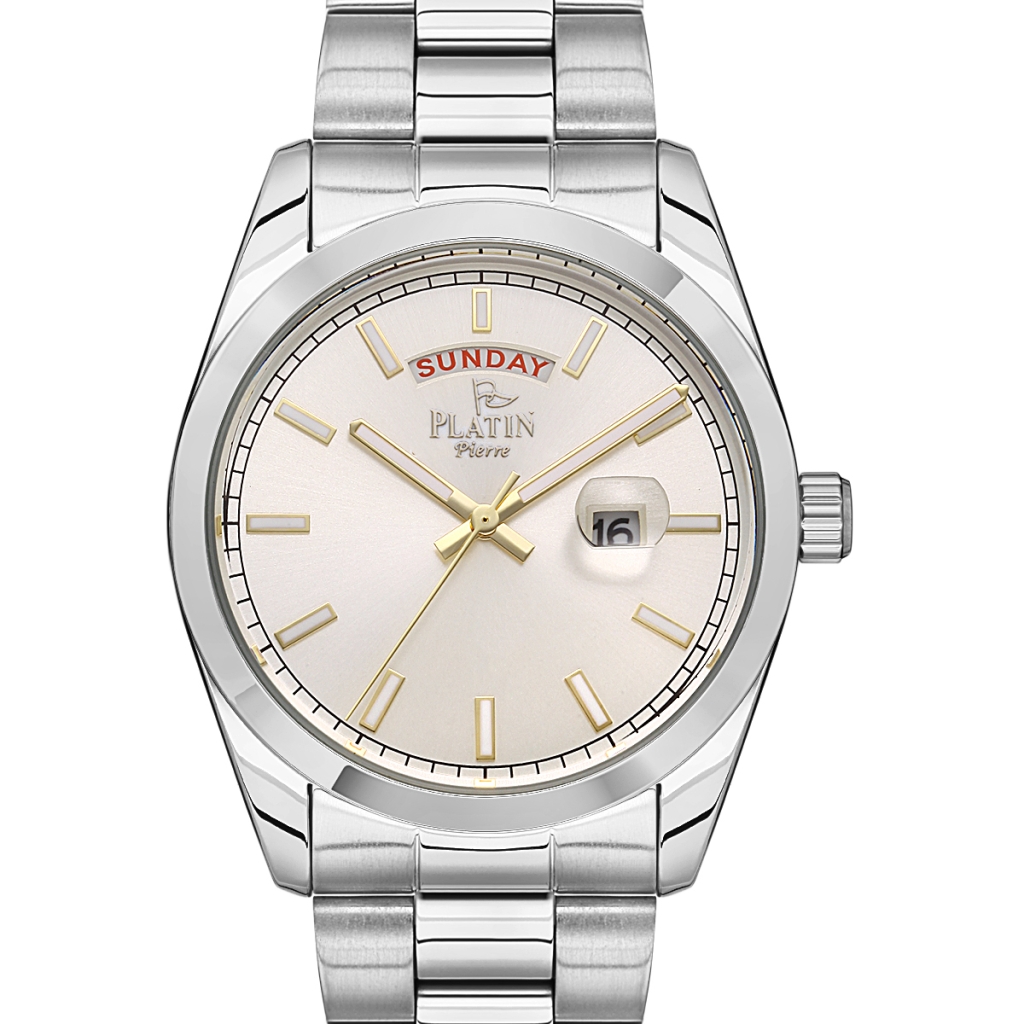 PLATİN PİERRE ERKEK KOL SAATİ