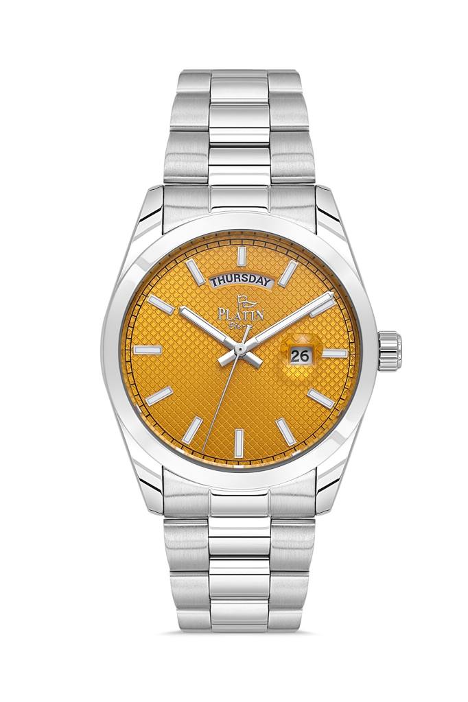 PLATİN PİERRE ERKEK KOL SAATİ