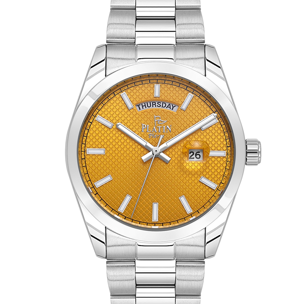 PLATİN PİERRE ERKEK KOL SAATİ