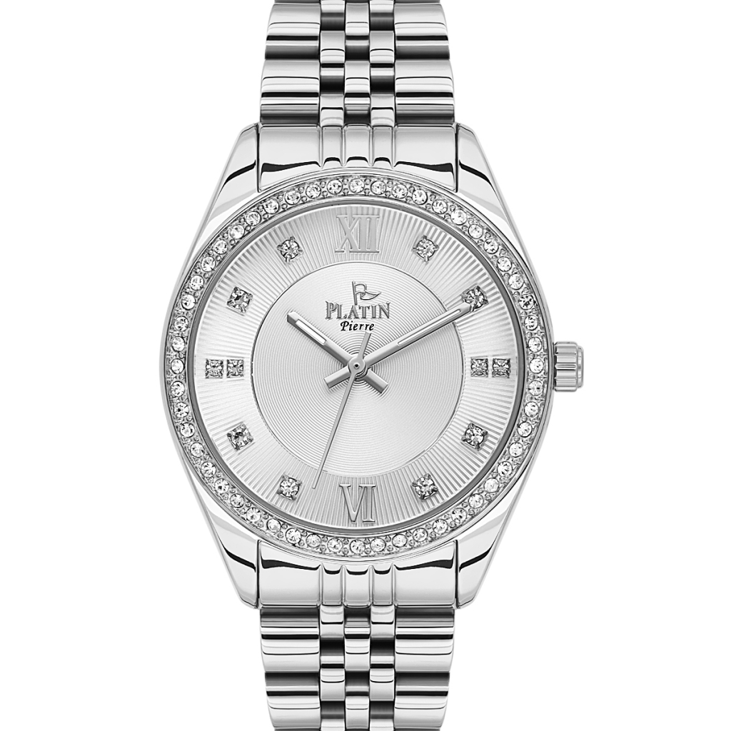 PLATİN PİERRE KADIN KOL SAATİ