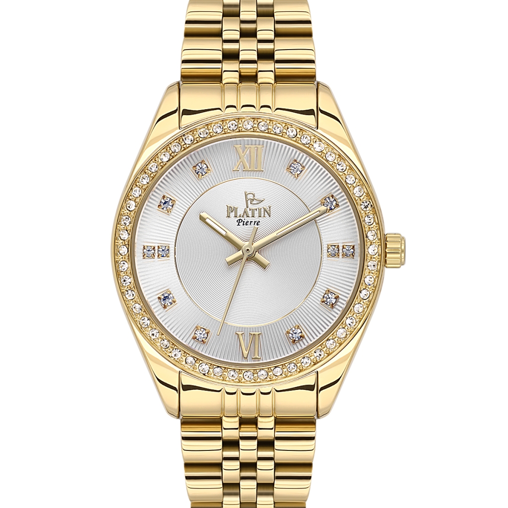 PLATİN PİERRE KADIN KOL SAATİ