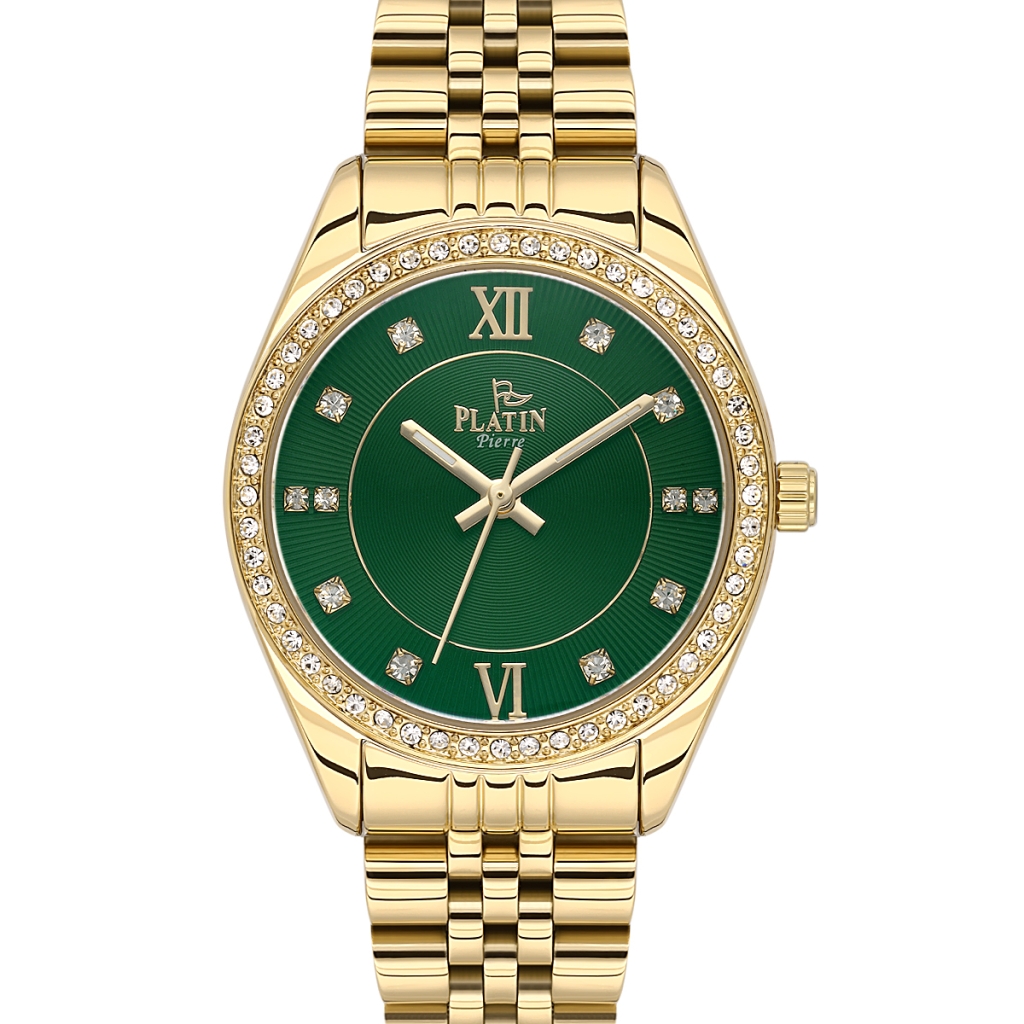 PLATİN PİERRE KADIN KOL SAATİ
