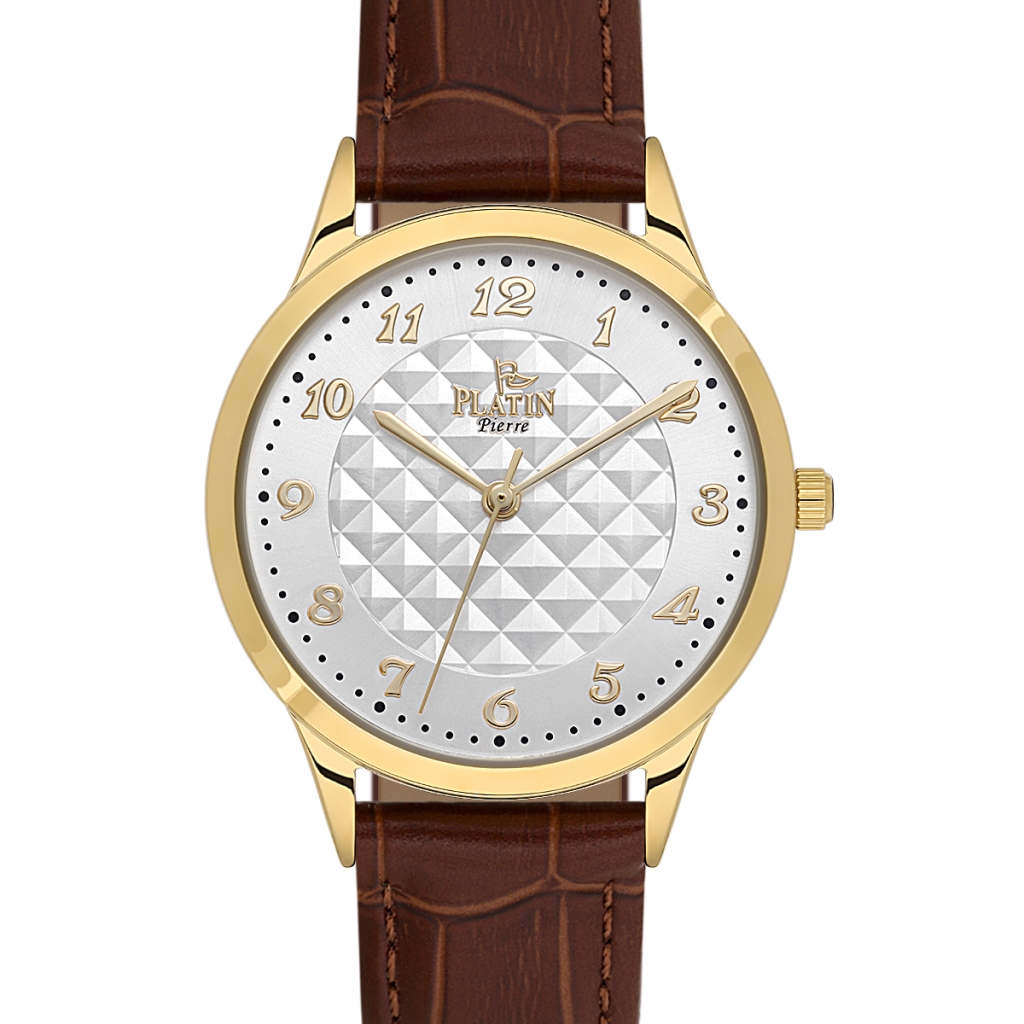 PLATİN PİERRE KADIN KOL SAATİ