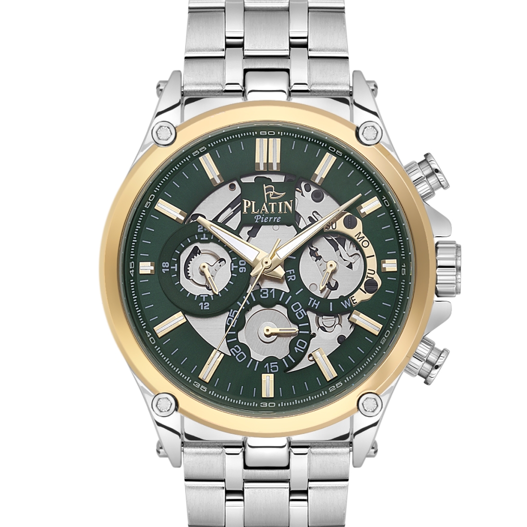 PLATİN PİERRE ERKEK KOL SAATİ