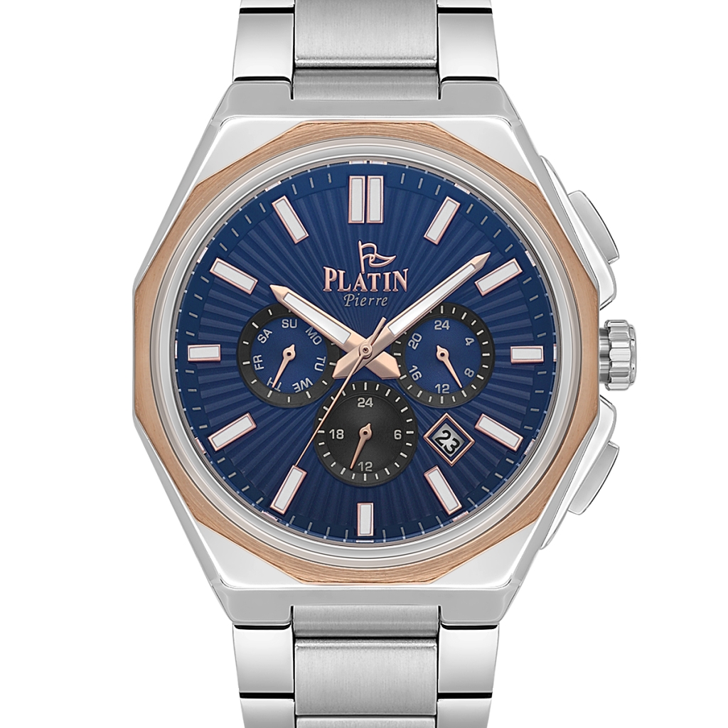 PLATİN PİERRE ERKEK KOL SAATİ