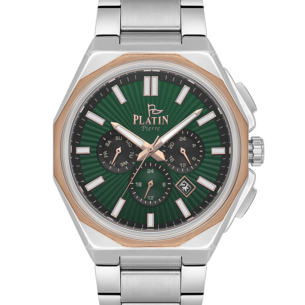 PLATİN PİERRE ERKEK KOL SAATİ