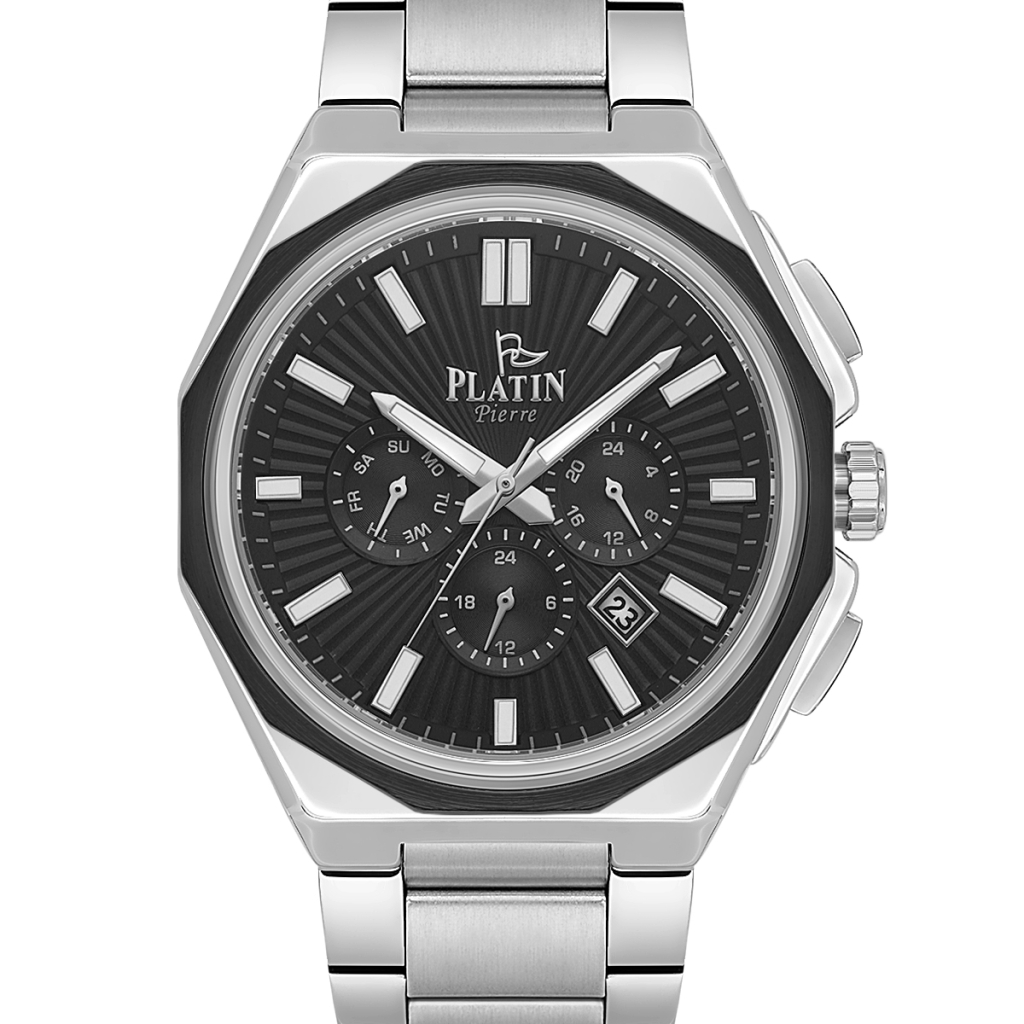 PLATİN PİERRE ERKEK KOL SAATİ