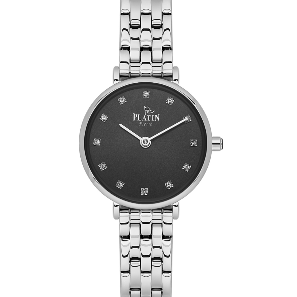 PLATİN PİERRE KADIN KOL SAATİ
