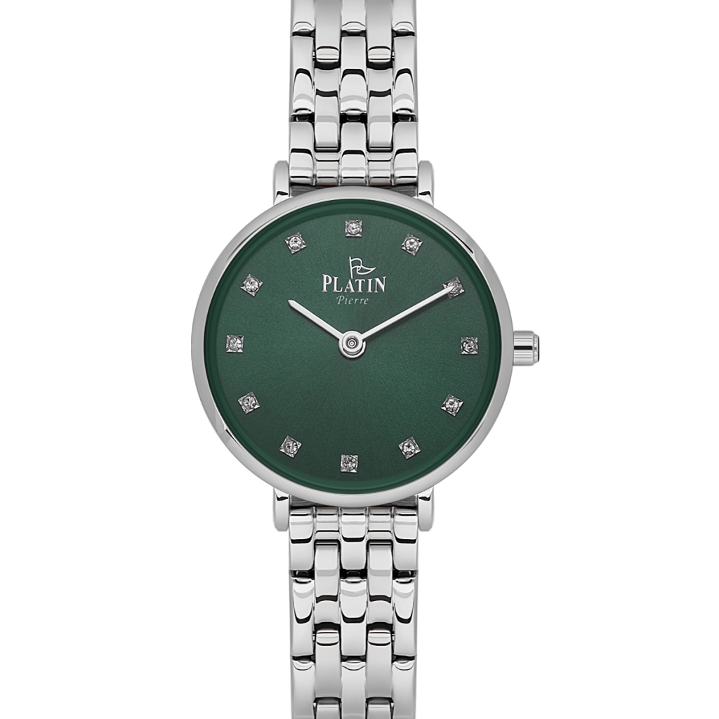 PLATİN PİERRE KADIN KOL SAATİ